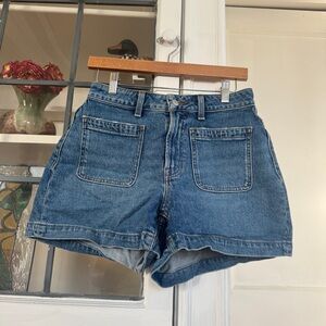 Madewell The Denim Emmett Short: Patch Pocket Edition / Earlwood Wash
